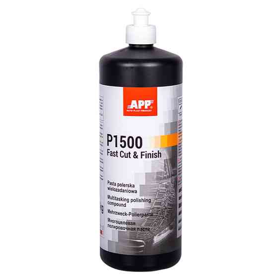Полірувальна паста багатоцільова "P1500 Fast Cut & FINISH" 1кг APP, 081350 Київ