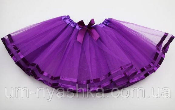 Юбка-пачка пышная юбочка балерины на 2-8 лет ФИОЛЕТОВЫЙ Кривой Рог - изображение 2