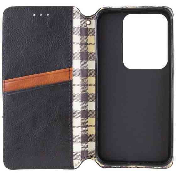 Чохол-книжка для смартфона Rubic Leather for Xiaomi Redmi Note 13 Pro 5G/POCO X6 5G Black Київ