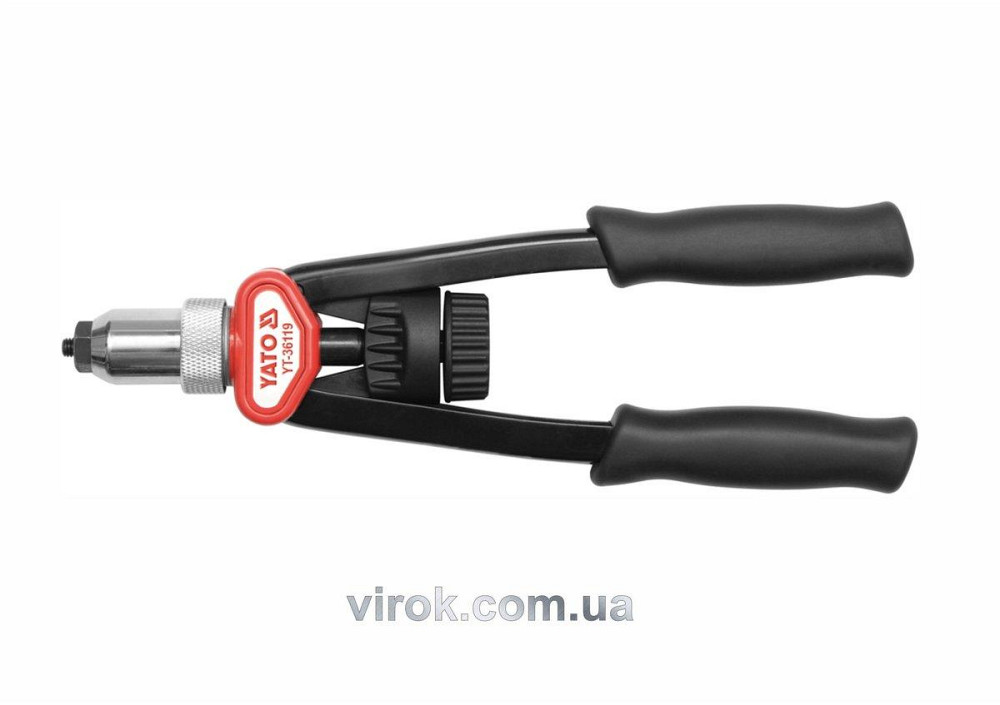 Заклепочник дворучний YATO для нітогайок М5-12 мм, L= 338 мм [6/120] Одеса - фото 1