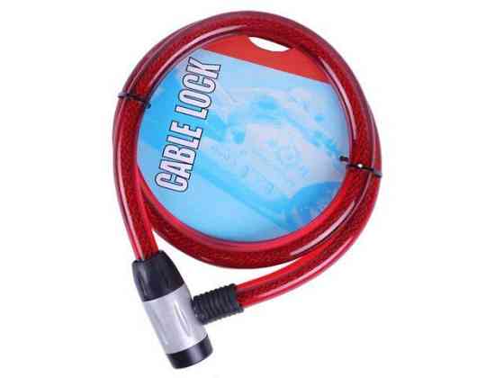 Замок прорипасований ZX1106 , тросовий 25 мм*1500 мм (під ключ) Мукачево