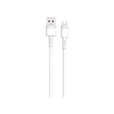 Дата кабель USB 2.0 AM to Micro 5P 1.0m 5A white XO (NB166-M-1-WH) Вінниця