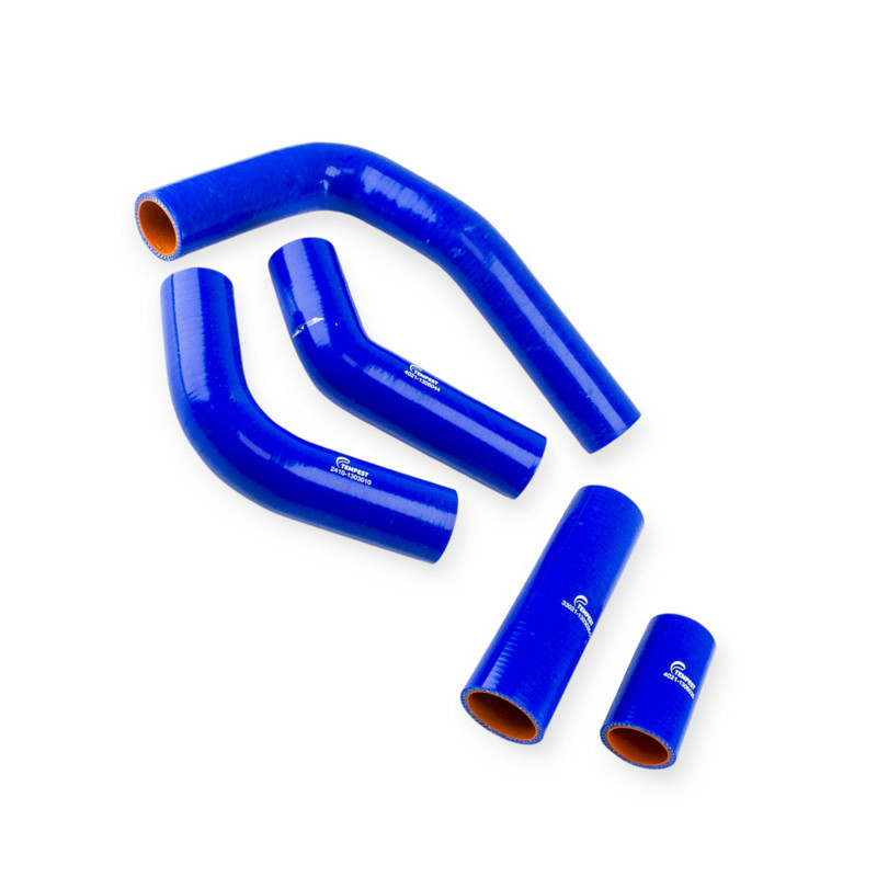 Патрубок радиатора ГАЗ (4215 сотка) силикон (к-кт 5 шт) Мукачево - изображение 1