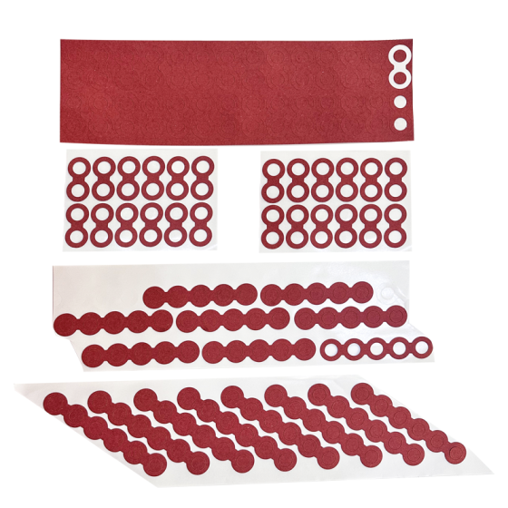 Ізоляційні прокладки для акумуляторів 21700, 126 шт Київ