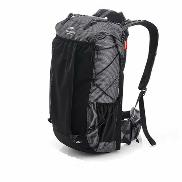 Рюкзак туристичний Naturehike Rock NH20BB113, 40+5 л, чорний Київ - фото 1