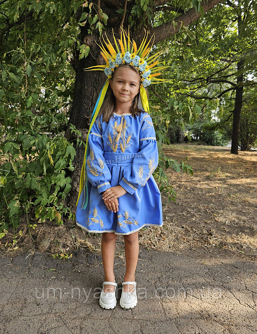 Детское вышитое платье с колосками Кривой Рог - изображение 7