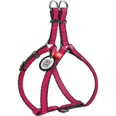 Шлей для собак WAUDOG Nylon с QR паспортом анатомическая "Арбуз" S (5038) Винница
