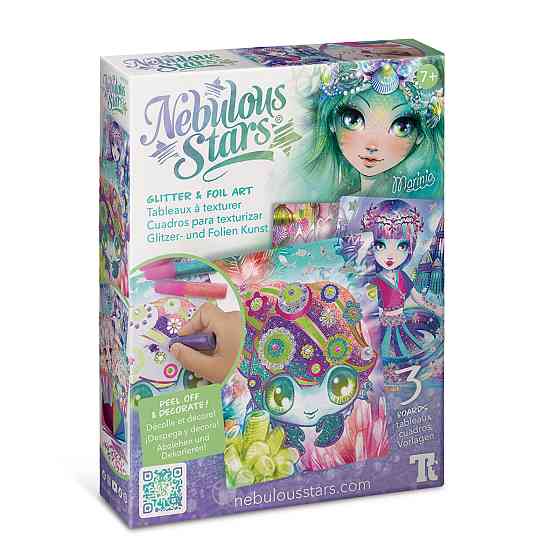 Набір для творчості – Зоряні блискітки та фольга Днепр