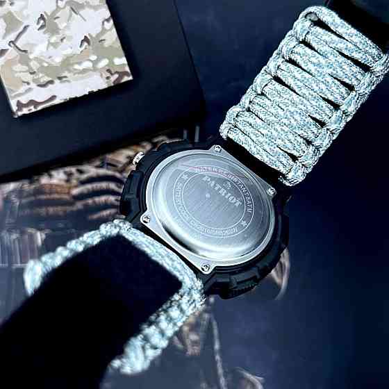 Patriot 005BKSU ЗСУ Чорні Паракордовий ремінець ACU + Коробка SBR Київ