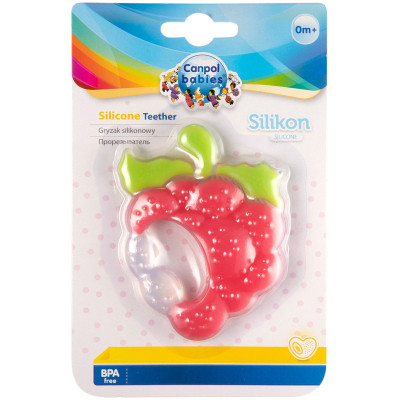 Прорезыватель Canpol babies силиконовая малина (51/004) Винница - изображение 2