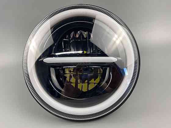 Світлодіодна фара кругла LED 65W лампа для модифікованого світла, Автомобільні світлодіодні фари Мукачево