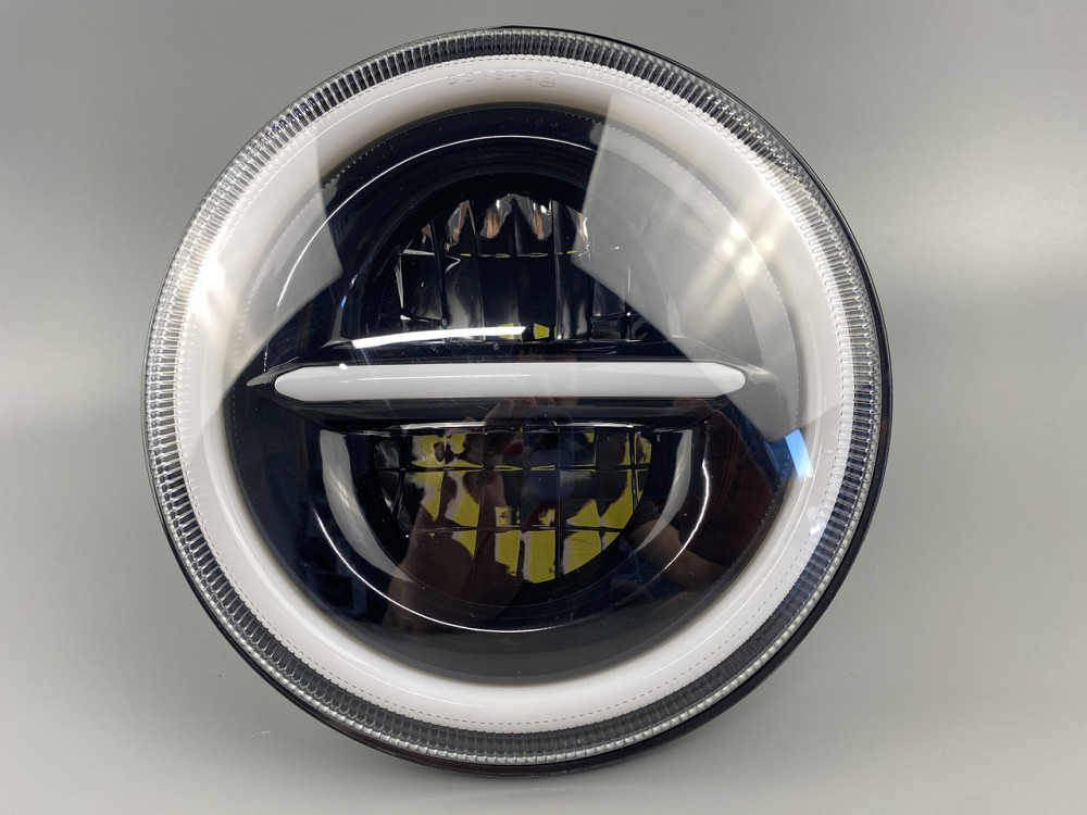 Світлодіодна фара кругла LED 65W лампа для модифікованого світла, Автомобільні світлодіодні фари Мукачево - фото 1