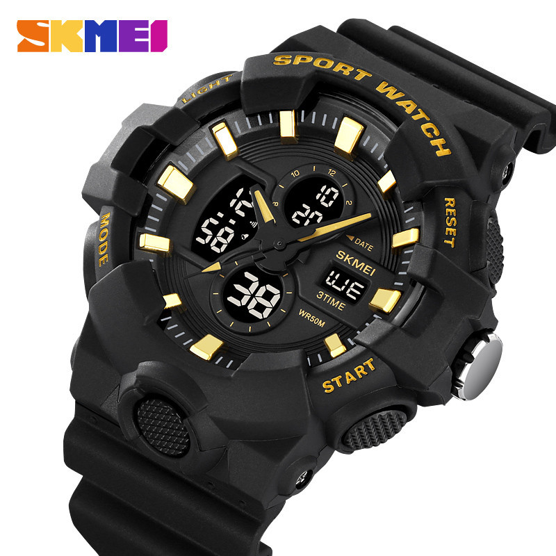 Skmei 2117BKGD Black-Gold SBR Киев - изображение 2