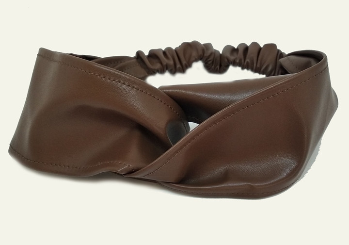 Пов'язка для волосся коричнева Київ - фото 1