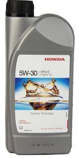 Моторное масло Honda 5W-30 HFS-E (1 л) — оригинальная синтетика для бензиновых двигателей Ковель - изображение 1