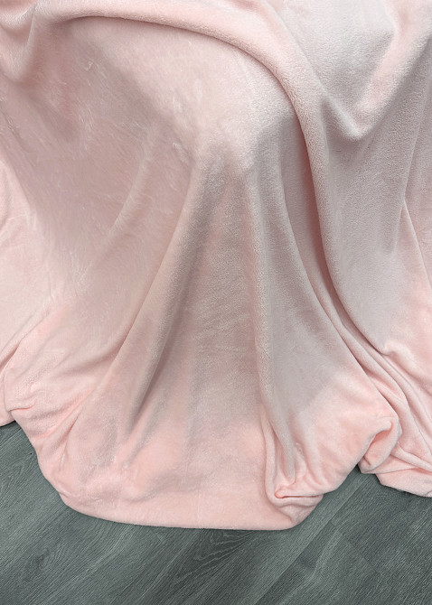 Плед-покривало Decorator WellSoft 150х210 см однотонний Рожевий (87-167) Київ - фото 8