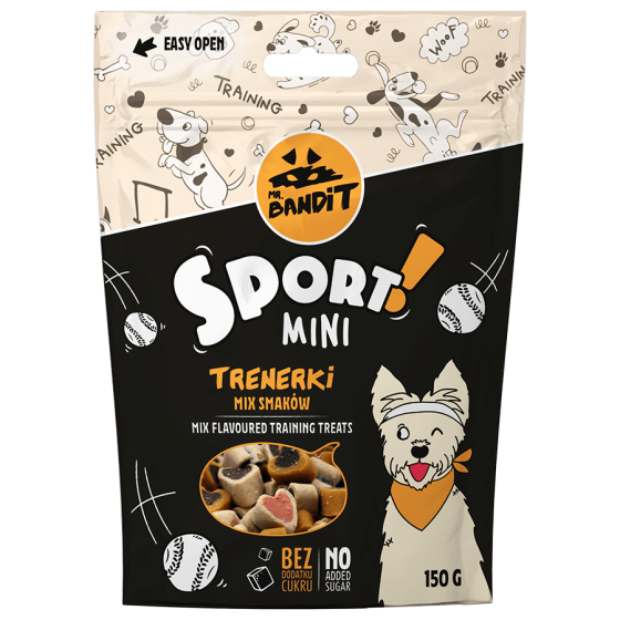Тренувальні ласощі для собак Містер Бандіт Mr.Bandit Спорт Міні ласощі мікс смаків для собак, 150 г Вінниця
