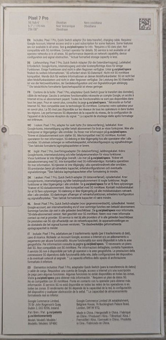 Телефон Google Pixel 7 Pro 256Gb. Obsidian Киев - изображение 4