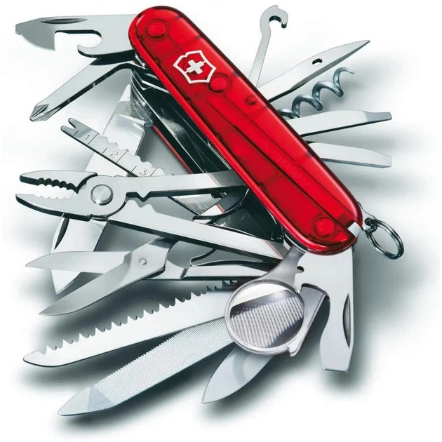 Швейцарский складной нож 91мм Victorinox SWISSCHAMP 1.6795.T OQ-17 Львов - изображение 2