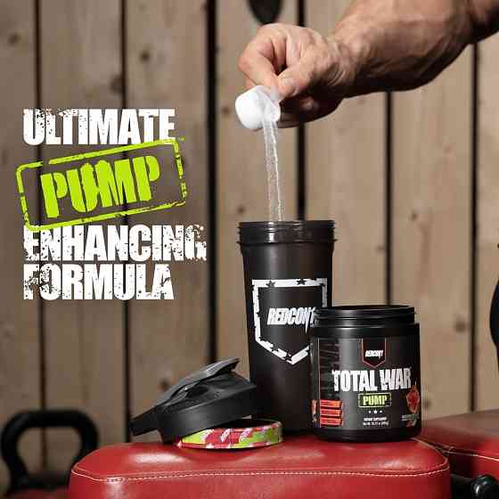 Предтренировочный комплекс Redcon1 Total War Pump 300 г, Strawberry Kiwi Луцк