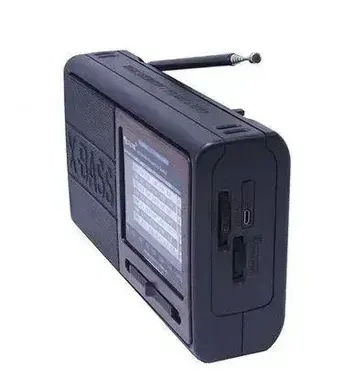 Портативний радіоприймач Golon RX-3050 з MP3, USB, microSD, вбудованим акумулятором, автоскануванням та FM/AM/SW Одеса - фото 7