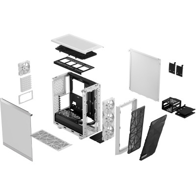 Корпус Fractal Design Meshify 2 Compact RGB White TG (FD-C-MES2C-08) Винница - изображение 3