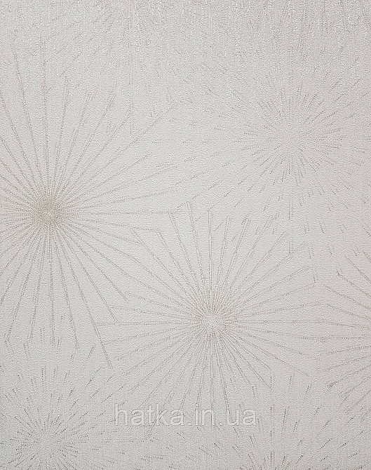 Шпалери вінілові на флізеліні AS creation The Bos 0.53х10 геометрія серветять кульбаби світло-бежеві молочні 3д Київ - фото 2