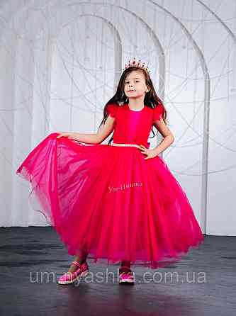 Малинова сукня святкова на 5-7 років Кривий Ріг