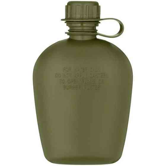 Фляга тактическая в чехле 2E Flask WB01, 1л, с кружкой для еды (2E-TACFWB01-ODGN) Киев