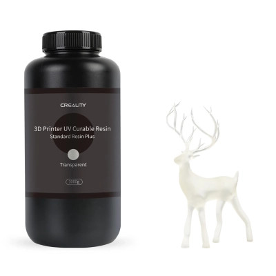 Фотополімерна смола Creality Resin, LCD Standard Plus 1кг, transparent (3302020092) Вінниця - фото 1