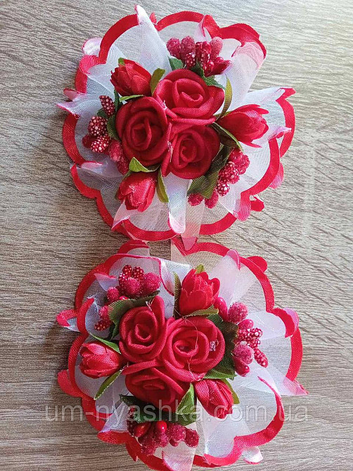 Бантики украинские на резинке 9 см Кривой Рог - изображение 5