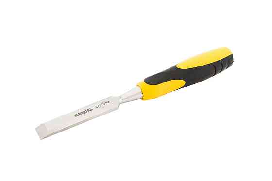 Стамеска ударна MASTERTOOL CrV 20 мм з двокомпонентною ручкою 14-1520 Коломия