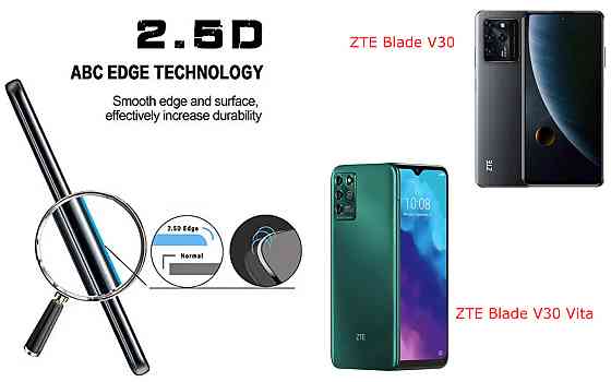 Захисне скло ArmorGlass для ZTE Blade V30, Blade V30 Vita – стійке до подряпин та ударів Київ