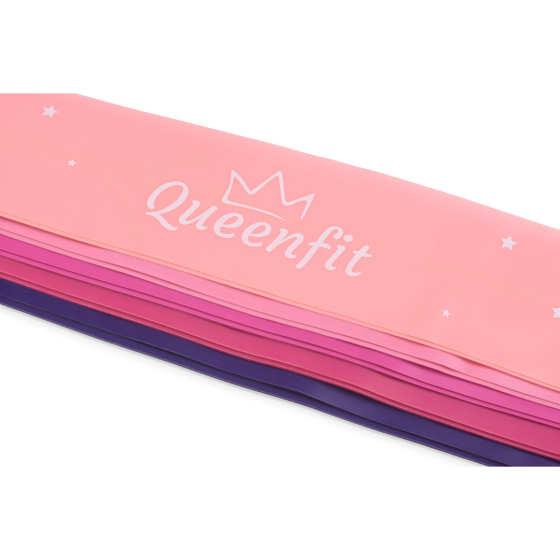 Набір резинок для фітнесу Queenfit 0,5-30кг Q-66258 Киев