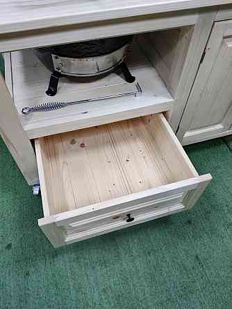 Стол для гриля Primo, Big Green Egg, Kamado Joe деревянный с нишами GRILLI 009694 Код: 009694 Ровно