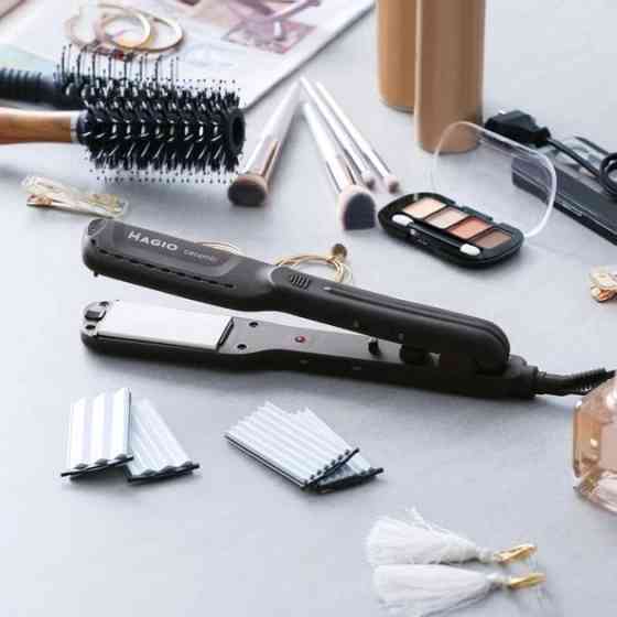 Укладання волосся випрямлення MAGIO MG-722, Праска для вирівнювання зачіски, Праска-випрямляч потужна DP-12 Львів