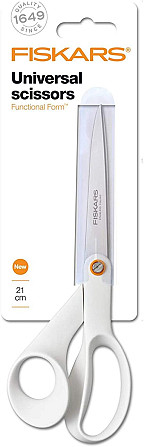 Універсальні Ножиці 21 см Fiskars "Functional Form" White (1020412) Нержавіюча сталь Нововолинськ - фото 4