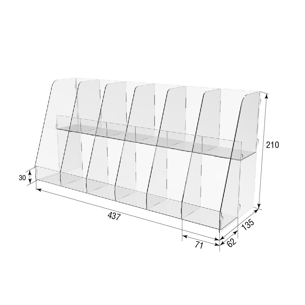 Товарна гірка EKOSTAR для чаю 12 комірок Київ - фото 4