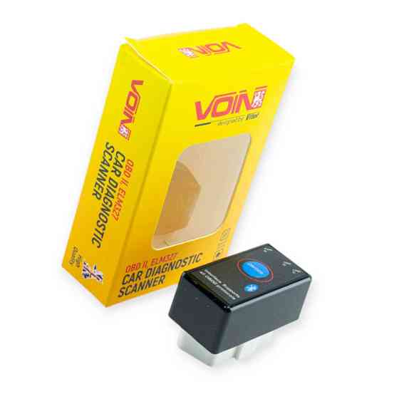 Адаптер OBDII - BLUETOOTH ELM32715 кнопка ON/OFF v1.5 діагностичний Мукачево