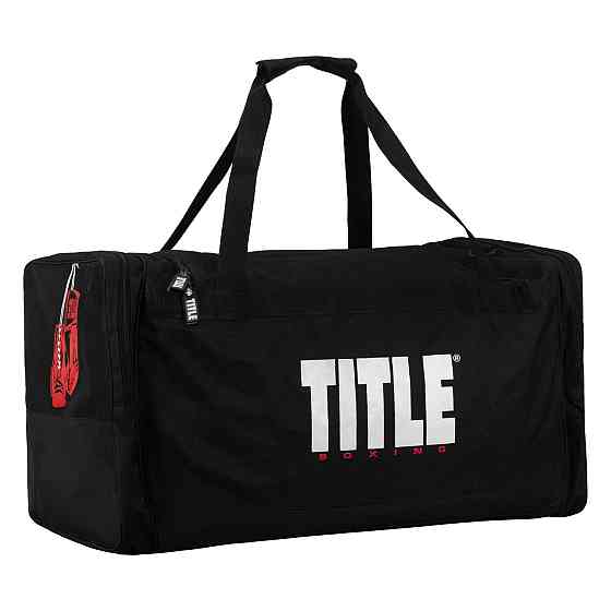Спортивна сумка TITLE Boxing Deluxe Gear Bag Black Каменское