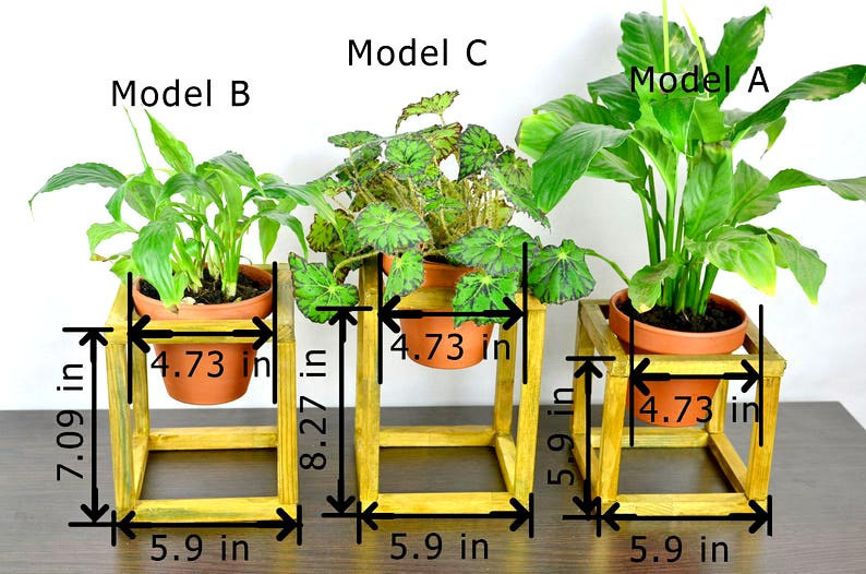 Полиця настінна для квітів "Орізонті model C" каррі Миколаїв - фото 5