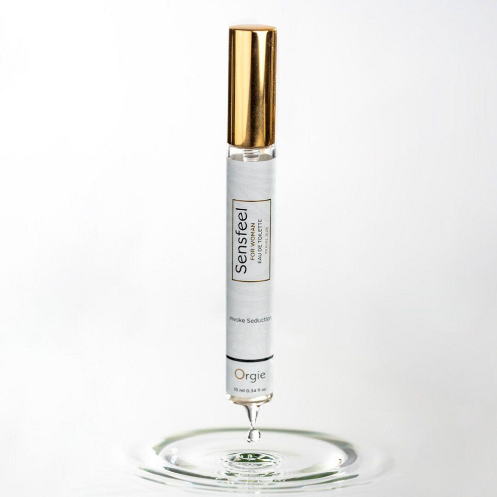 Женские духи с феромонами Orgie – Sensfeel for Woman Travel Size (10 мл), цветочно-фруктовый аромат Sex Aura Киев - изображение 4