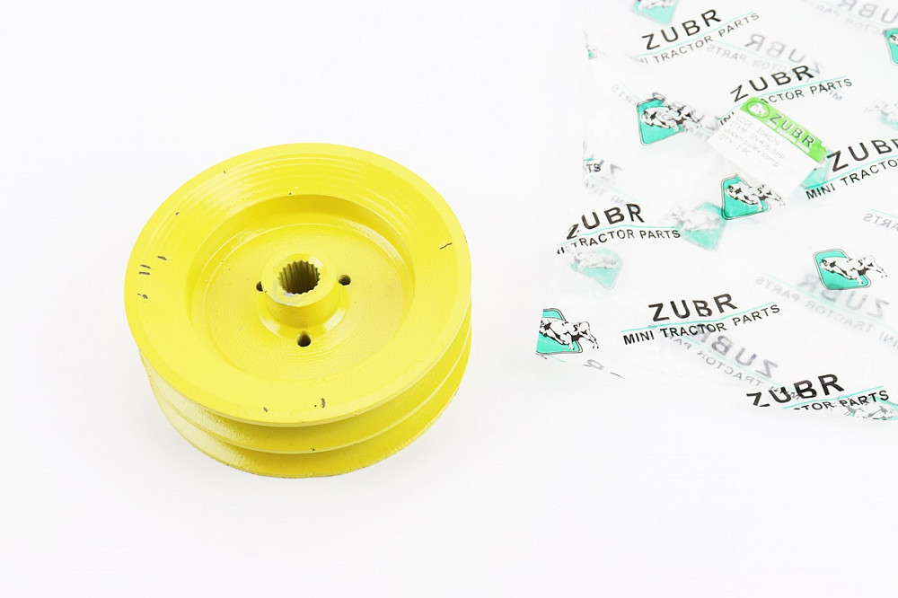 Шків D-125mm під шліц Z-19 (два пази під ремінь SPB) Киев - изображение 1