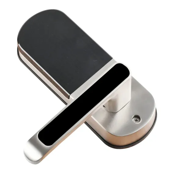 Замок біометричний автономний Trinix TRL-5107BTF Silver Right з Bluetooth, зчитувачем відбитків пальців і карт Mifare (65-00025) Київ