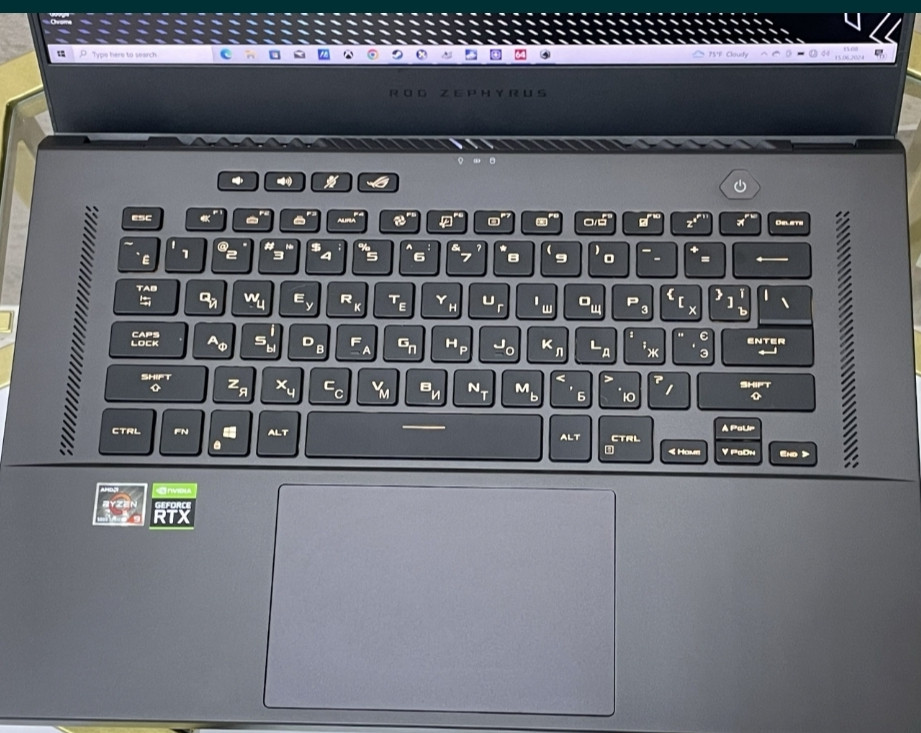 Ноутбук: ASUS ROG Zephyrus G15 Ryzen 9 5900HS RTX 3080 16Gb. 1TB. SSD. Киев - изображение 8