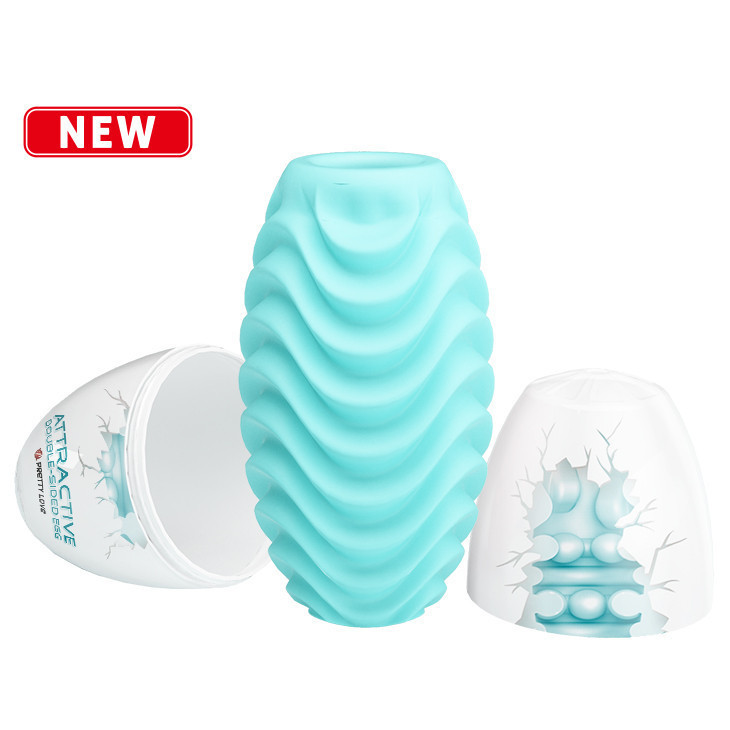 Мастурбатор - Pretty Love Attractive Double-Sided Egg Sex Aura Київ - фото 4
