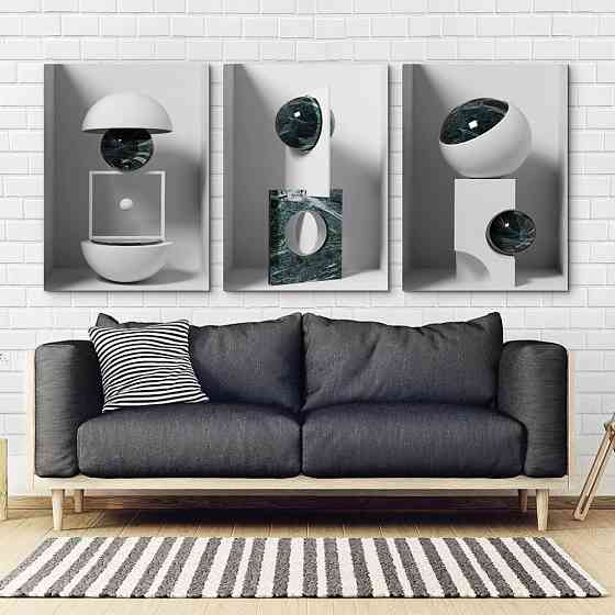 Модульна картина Абстракція Архітектура Art-13_B3 Київ