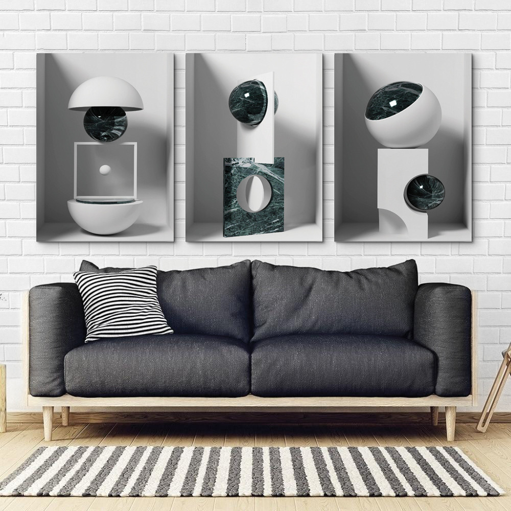 Модульна картина Абстракція Архітектура Art-13_B3 Київ - фото 2