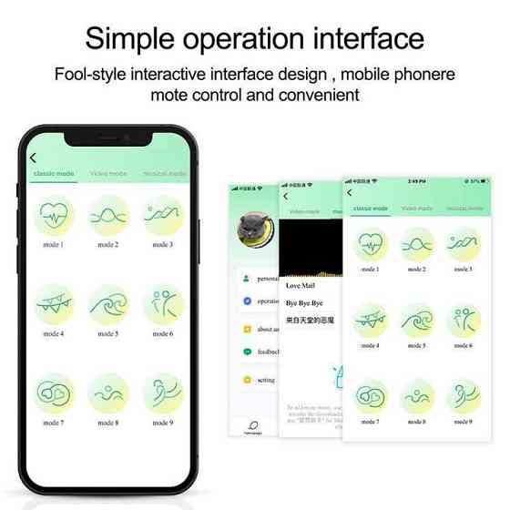 Смарт мінівібратор для клітора Love Spouse USB чорний — Смарт вібратори Вінниця