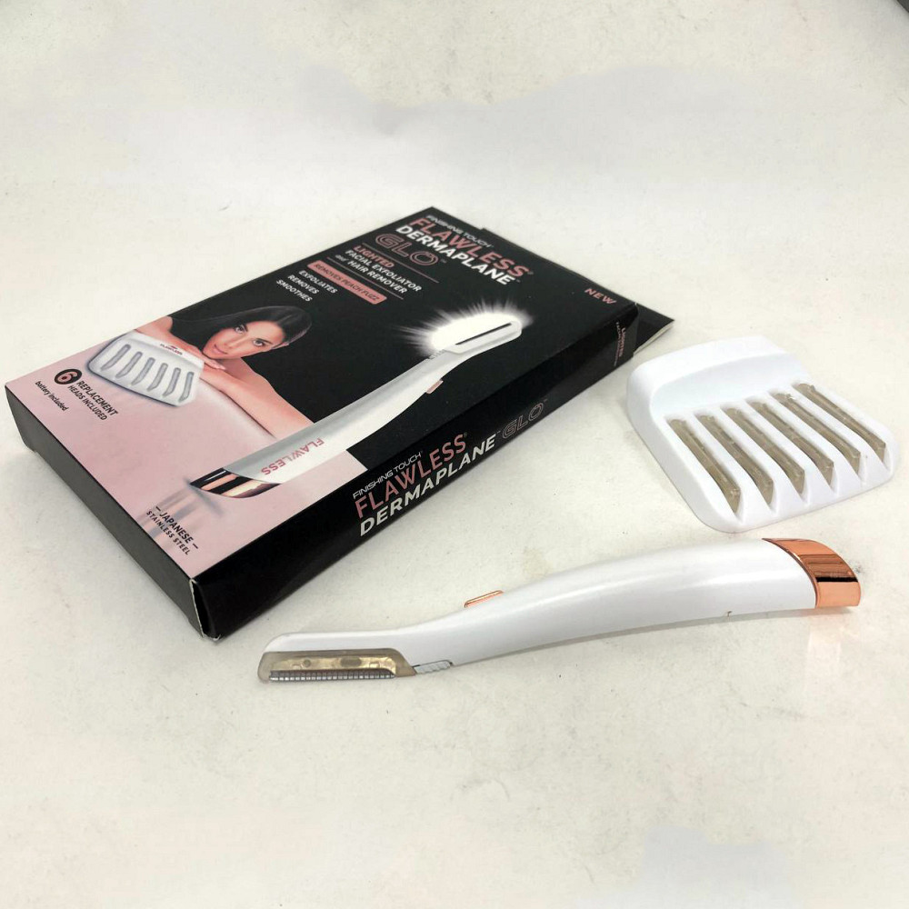 Эпилятор пинцет аккумуляторный Flawless Dermaplane Glo, Эпилятор для удаления волос GR-832 на теле Киев - изображение 9